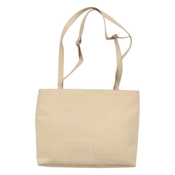 Salvatore Ferragamo Shoulder Bag Canvas Beige Silver Auth bs25144 - Picture 3 of 16